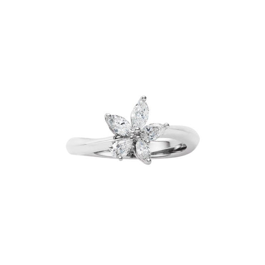 Diamond Ring in Silver