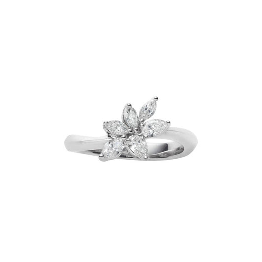 Diamond Ring in Silver