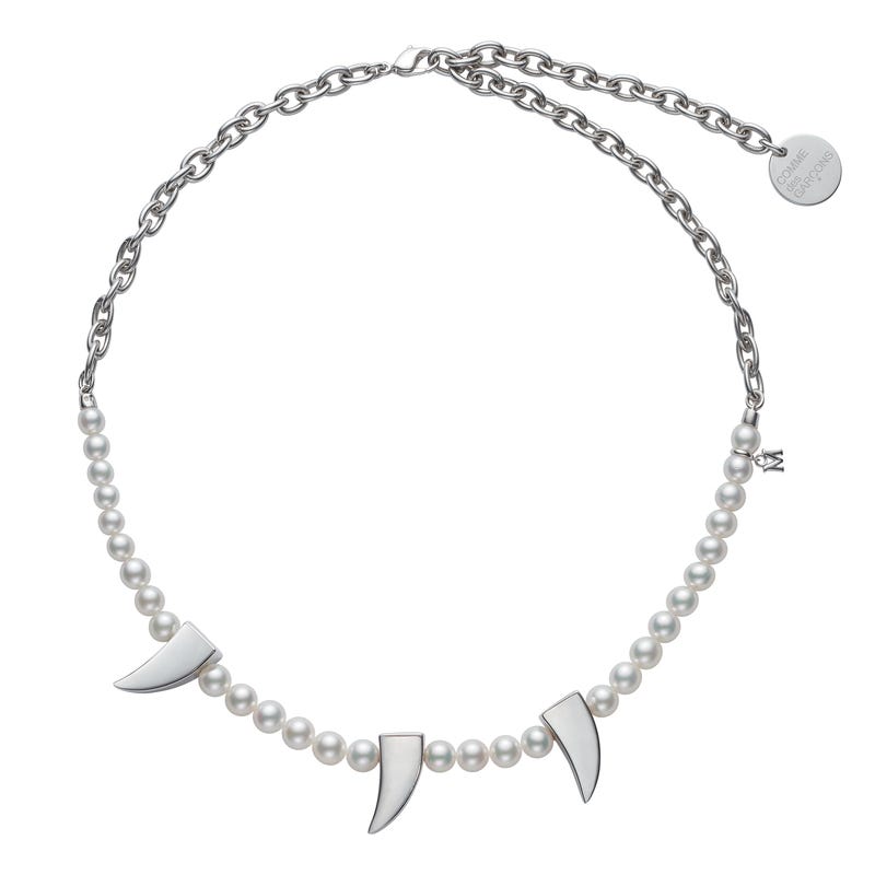 Fanuly Comme des Garçons Necklace With Three Corners