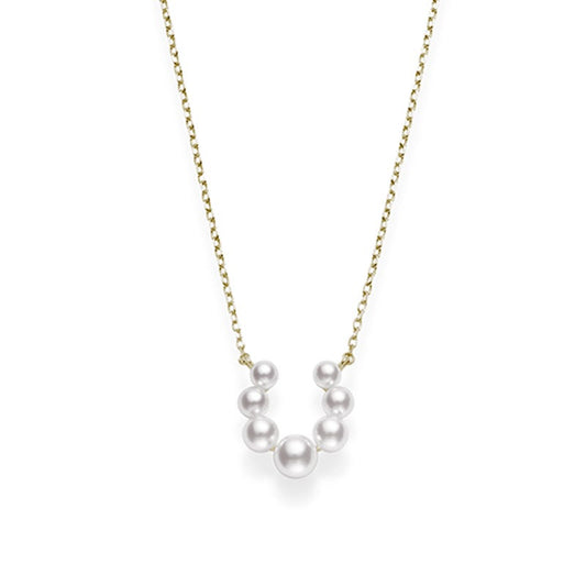 Bubbles Zhuji Cultured Pearl Pendant in Yellow