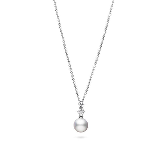 Morning Dew Zhuji Cultured Pearl Drop Pendant