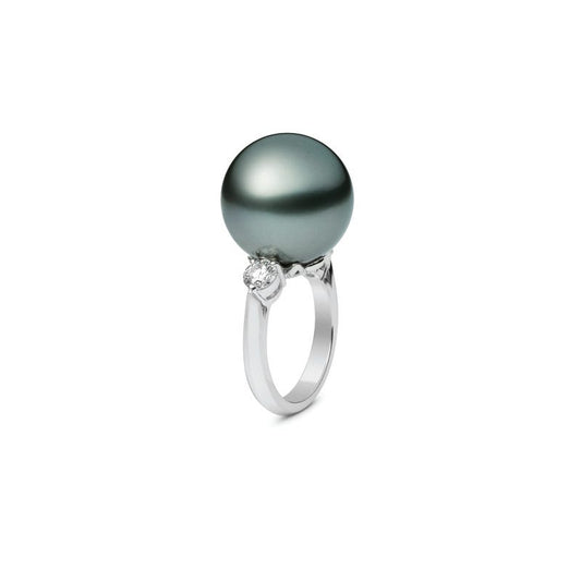 Black South Sea Cultured Pearl Classic Ring