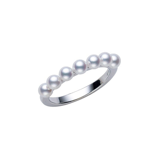 Zhuji Cultured Pearl Ring in Silver