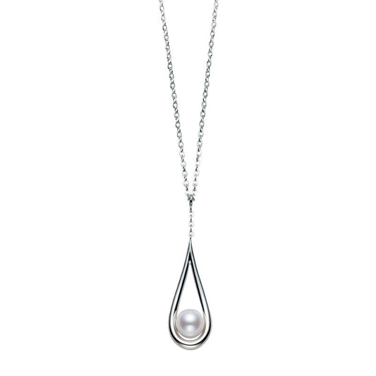 Zhuji Cultured Pearl Pendant in Silver