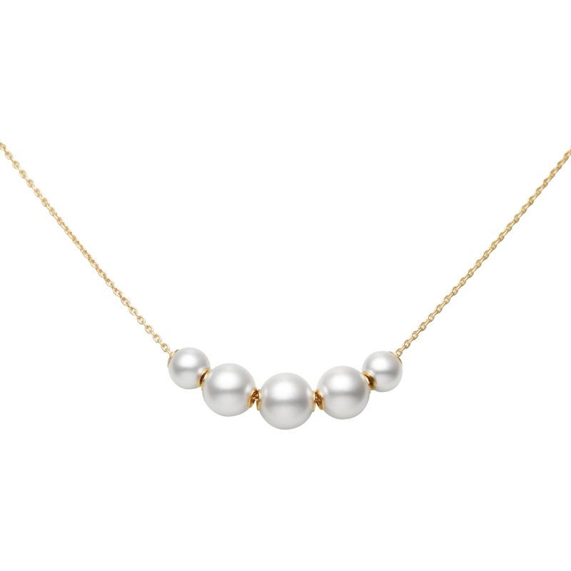 Pearls in Motion Zhuji Cultured Pearl Pedant in Yellow
