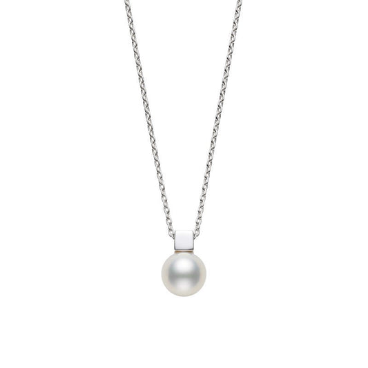 Zhuji Cultured Pearl Pendant In Silver