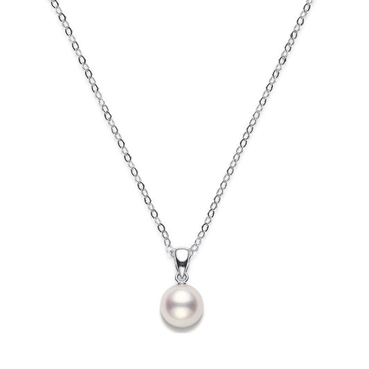 Zhuji Cultured Pearl Pendant in Silver