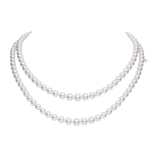 Everyday Essentials Double Strand Fanuly Necklace