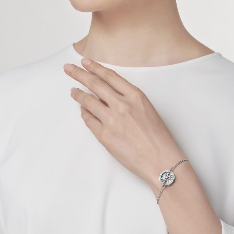 LUCKY ARROWS Mother Of Pearl and Diamond Bracelet