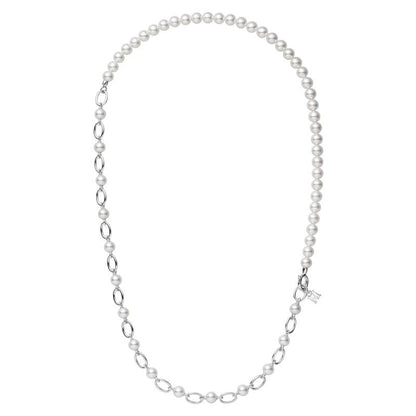 M Code Liberté Akoya Cultured Pearl Necklace