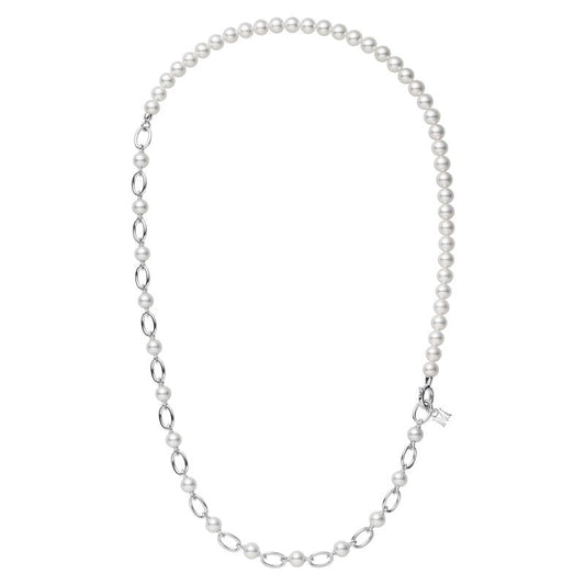 M Code Liberté Akoya Cultured Pearl Necklace