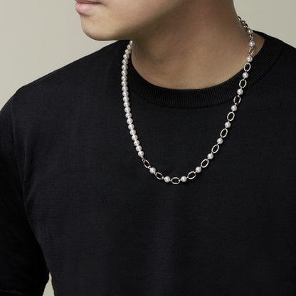 M Code Liberté Akoya Cultured Pearl Necklace