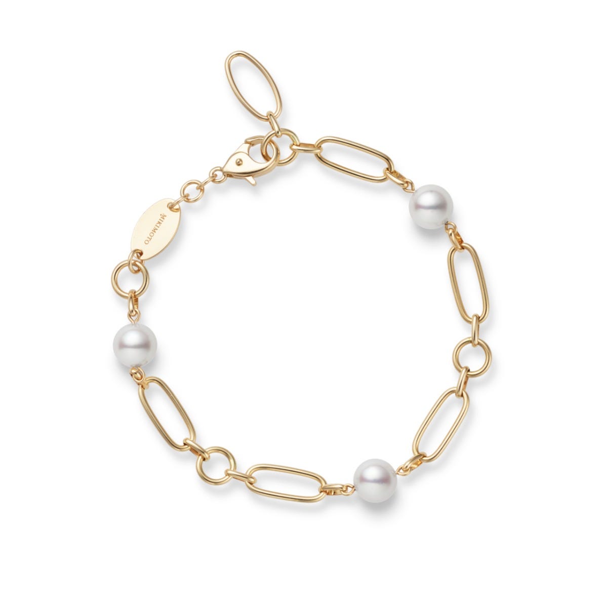 M Code Zhuji Cultured Pearl Bracelet in Yellow