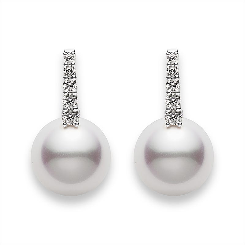 Classic White South Sea Pearl Earrings