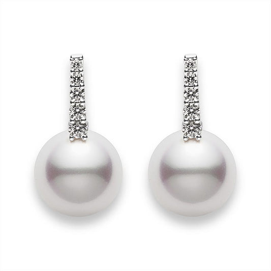 Classic White South Sea Pearl Earrings