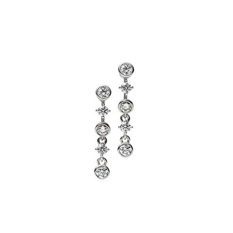 Diamond Drop Earrings