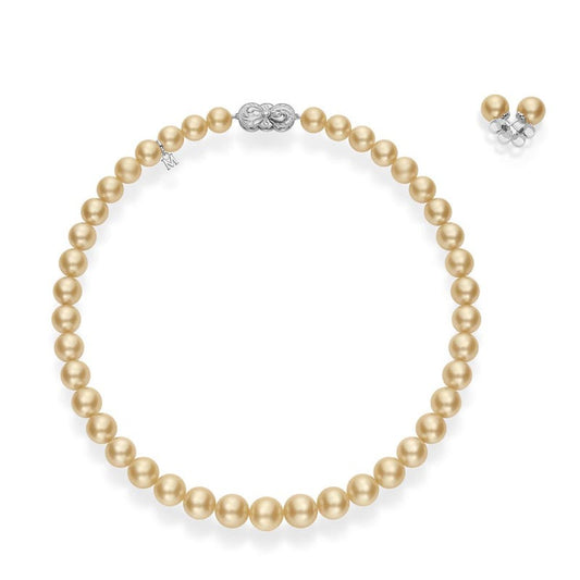 Zhuji Special Edition Gold South Sea Cultured Pearl Set