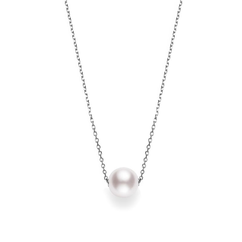 Zhuji Cultured Pearl Single Pearl Pendant in White