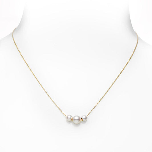 Pearls in Motion Zhuji Cultured Pearl Pendant in Yellow