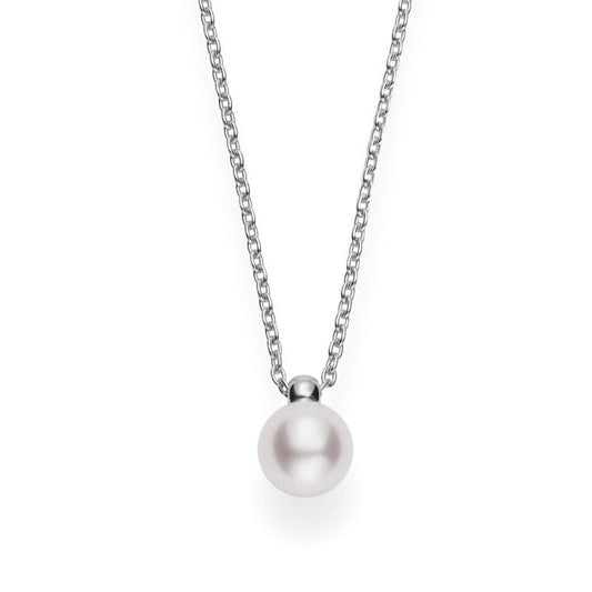 Zhuji Cultured Pearl Pendant In Silver