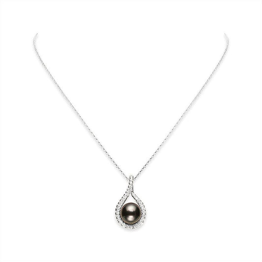 Classic Black and White South Sea Cultured Pearl Configurable Necklace