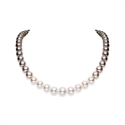 Classic Black and White South Sea Cultured Pearl Configurable Necklace