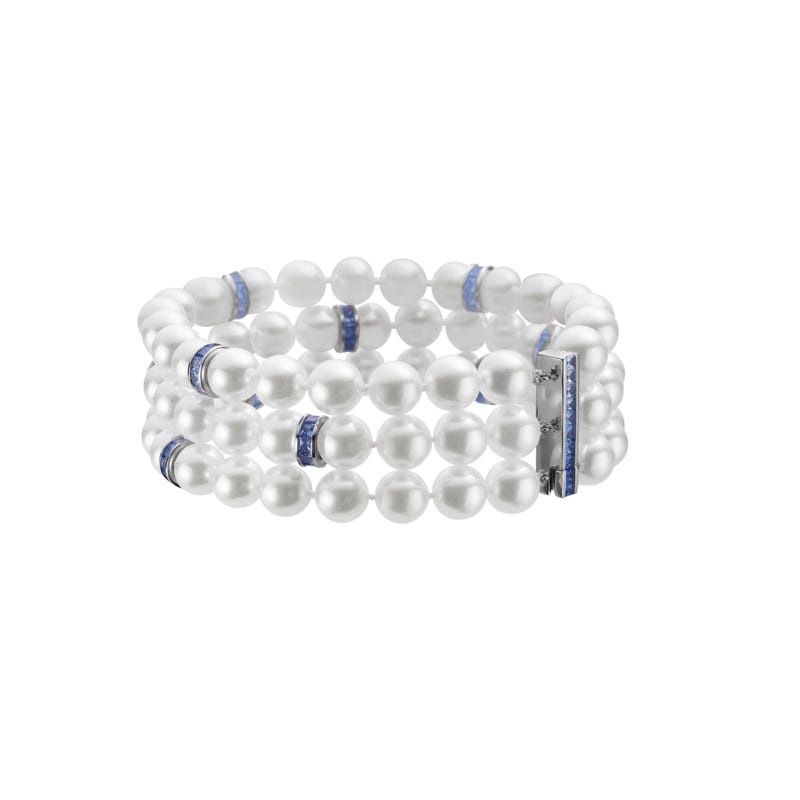 Triple Strand Ocean Bracelet