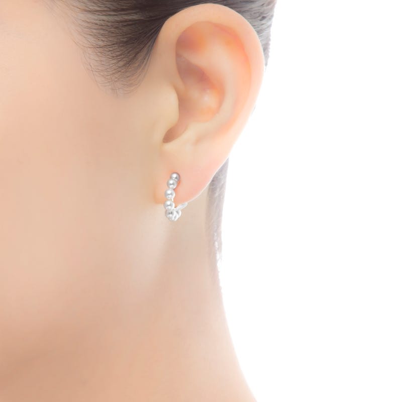 Cluster Zhuji Cultured Pearl Earrings in Yellow