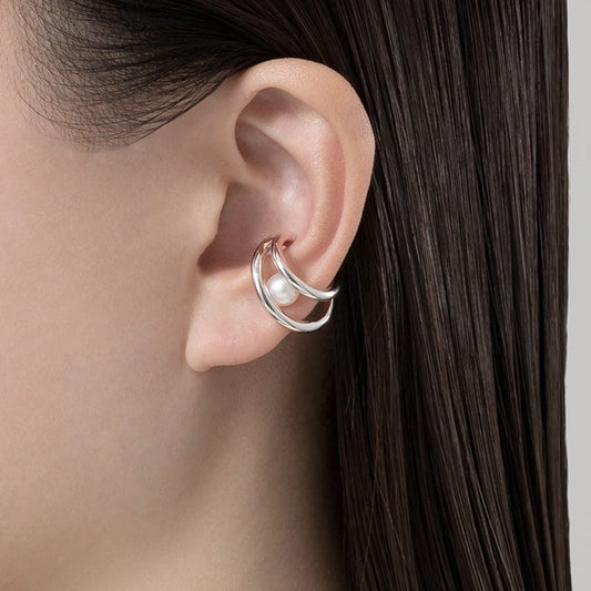 Zhuji Cultured Pearl Ear Cuff