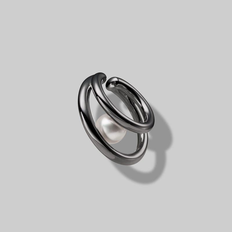 Passionoir Zhuji Cultured Pearl Ear Cuff