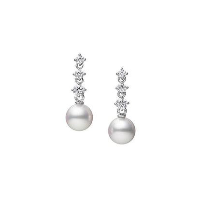 Morning Dew Zhuji Cultured Pearl Earrings