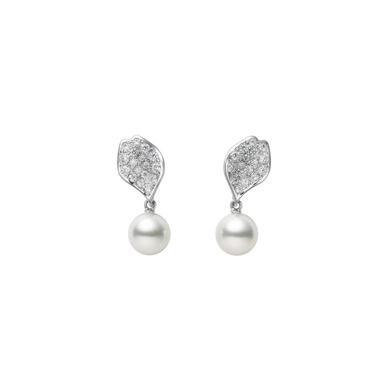 Les Pétales Place Vendôme Zhuji Cultured Pearl Earrings