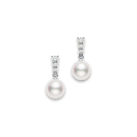 Morning Dew Fanuly Cultured Pearl Earrings