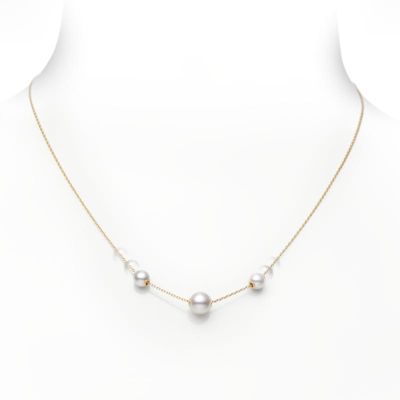 Pearls in Motion Zhuji Cultured Pearl Pendant in Yellow