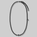 Passionoir Black South Sea Cultured Pearl Chain Necklace