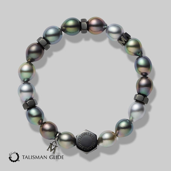 Passionoir Talisman Glide Black South Sea Cultured Pearl Bracelet