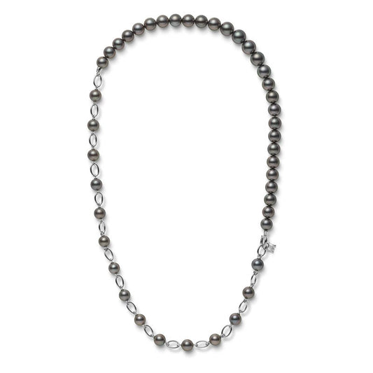 M Code Liberté Black South Sea Cultured Pearl Necklace