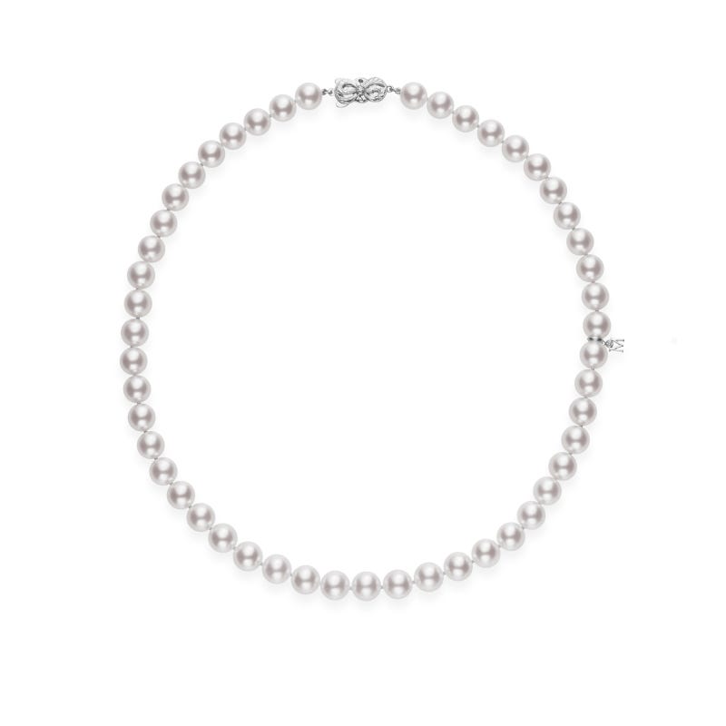 Zhuji Reserve Fanuly Cultured Pearl Necklace in White